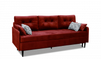 Atala 3-as kanapé 5-ös kép bársonyvörös